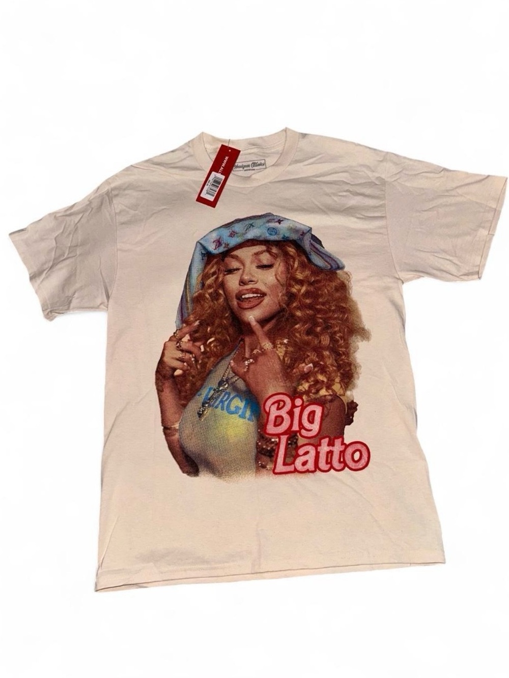 Big Latto Graphic Tee from Sugar Honey Iced Tea tour. Size M. Retail $40. NWT